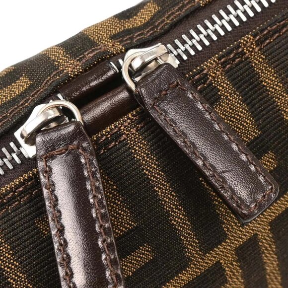 Fendi Brown Zucca Handbag - Picture 5 of 10